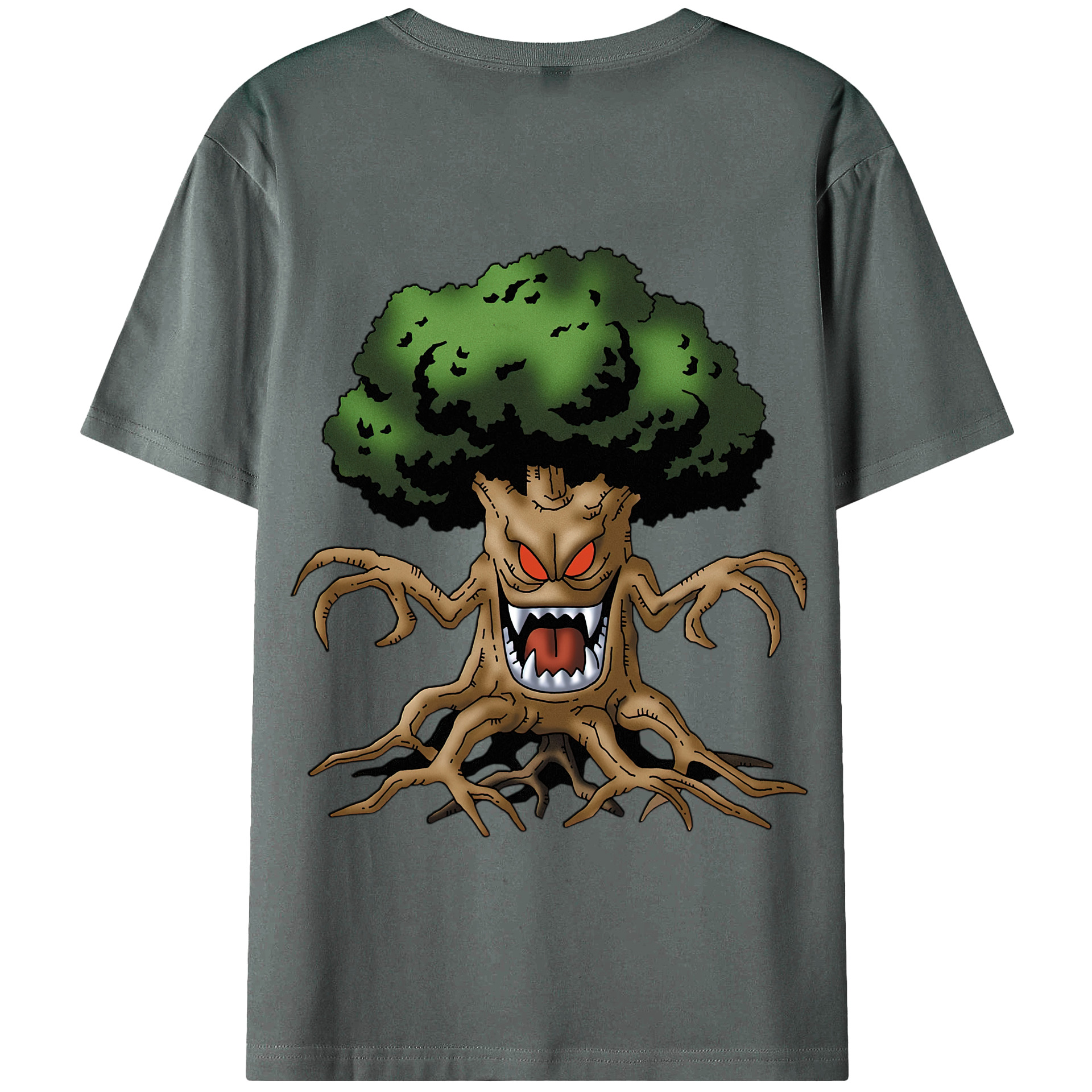 （画像用） ドラゴンクエスト Doragon Kuesuto Dragon Quest 綿100％半袖Tシャツ（背面プリント）